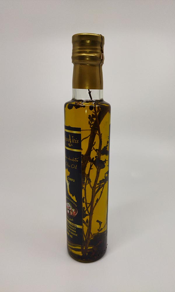 Παρθένο ελαιόλαδο με μπαχαρικά